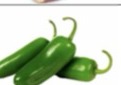 Chile jalapeño fresco