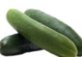 Pepino verde fresco